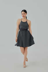 Lyanna Criss-Cross Back Mini Dress